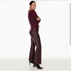 Aritzia Wilfred Roma Pant Brown Sz 10